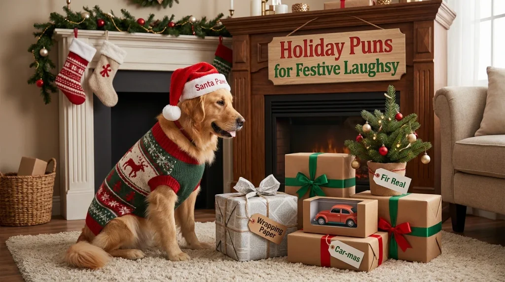 Holiday Puns for Festive Laughs